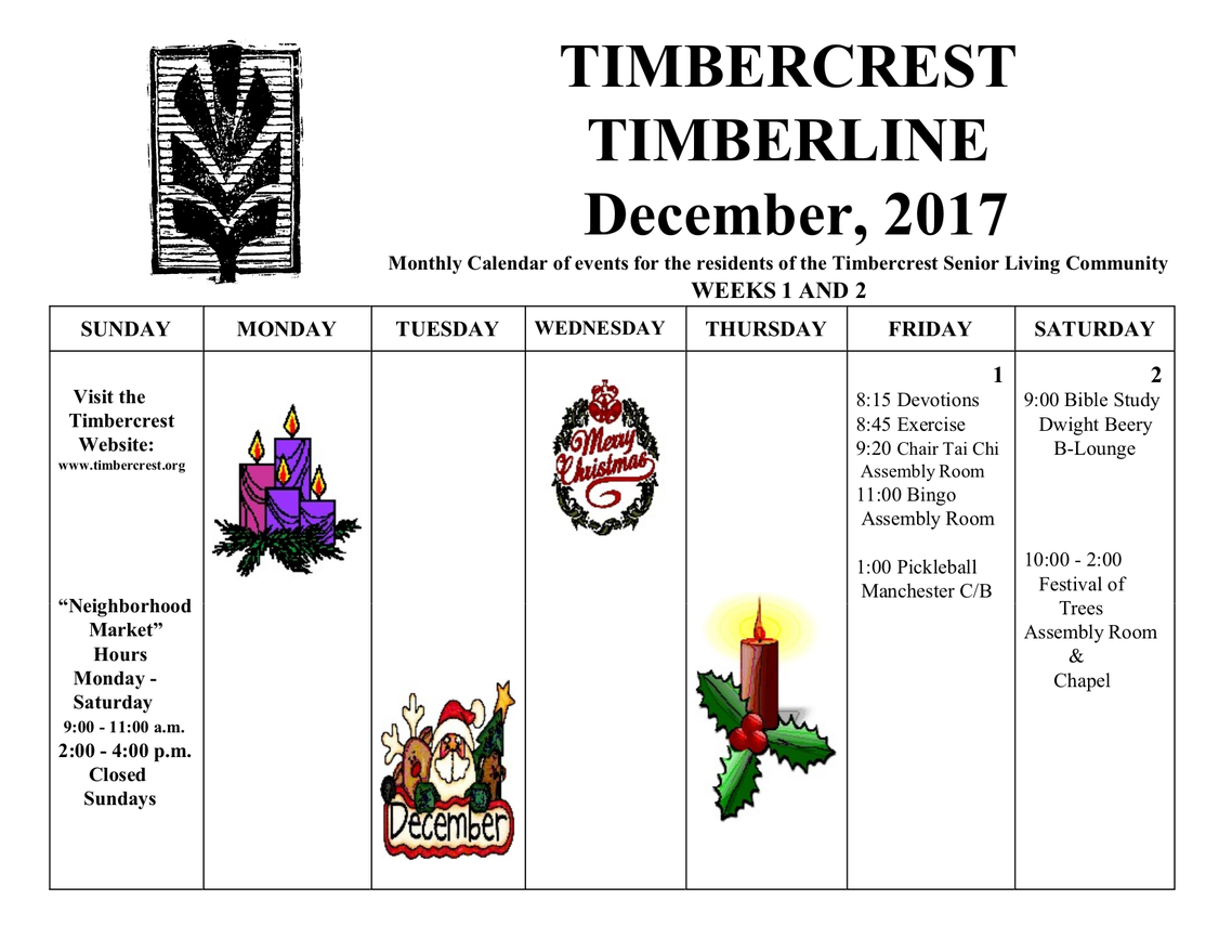 Timbercrest Senior Living Community Assisted Living, Nursing Home